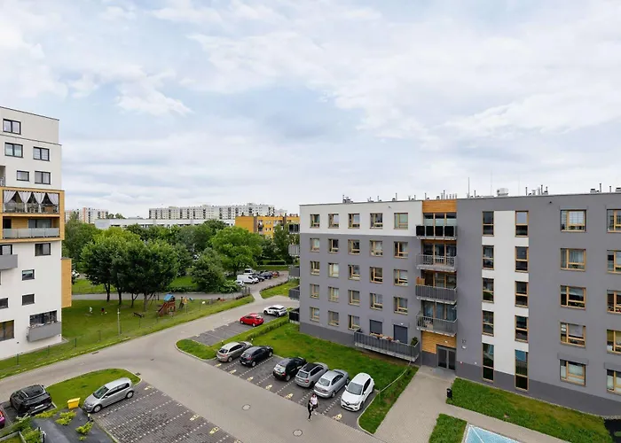 Przestronny W Zielonej Okolicy Parking By Renters Apartmán